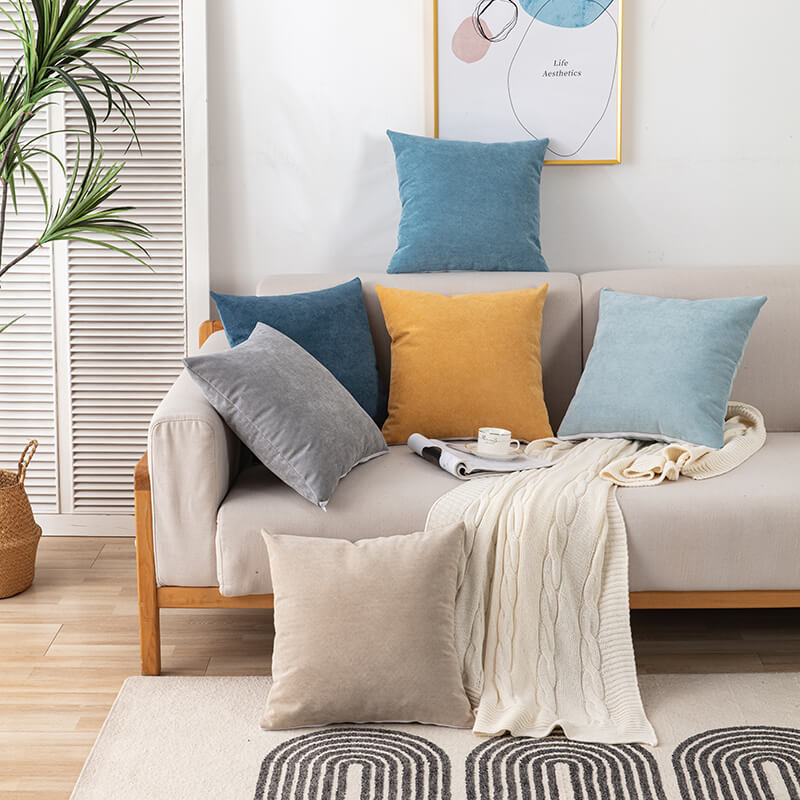 Sofabezug wasserabweisend im Cord-Design