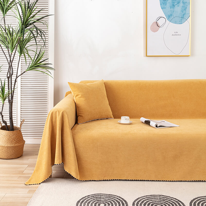 Sofabezug wasserabweisend im Cord-Design