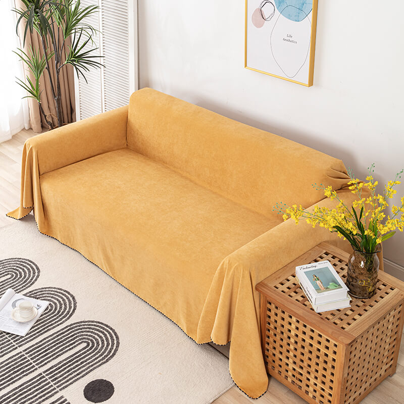 Sofabezug wasserabweisend im Cord-Design