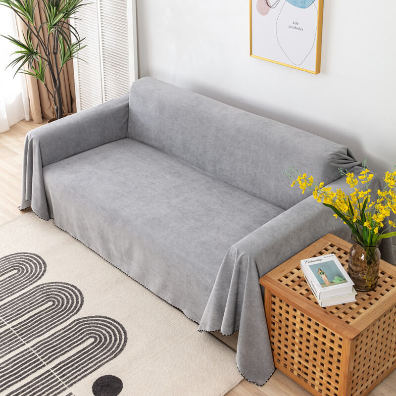Sofabezug wasserabweisend im Cord-Design