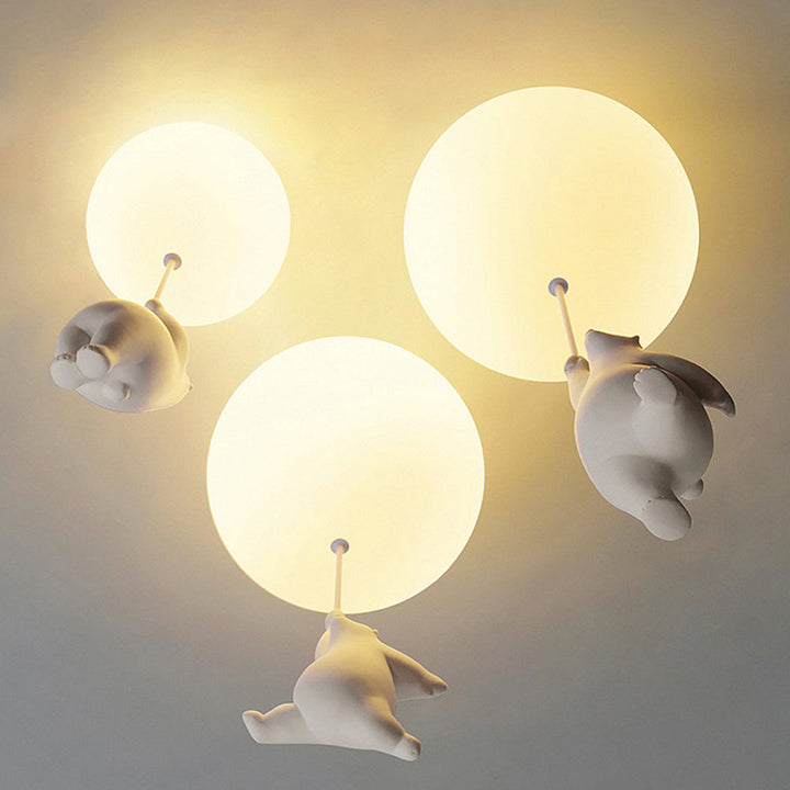 Nexa Bären-Spiel Deckenlampe für Kinderzimmer