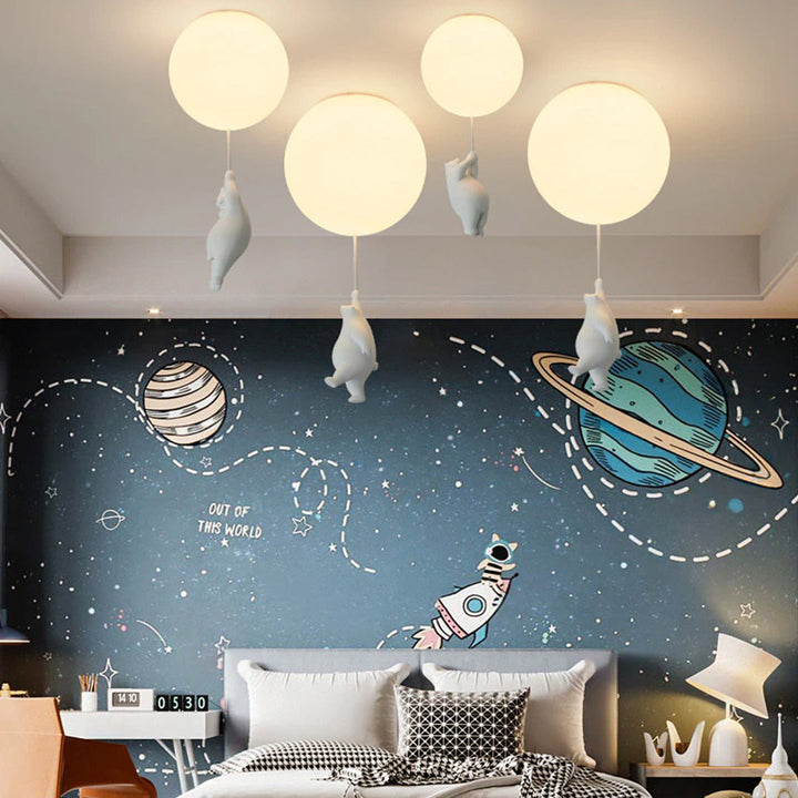 Nexa Bären-Spiel Deckenlampe für Kinderzimmer