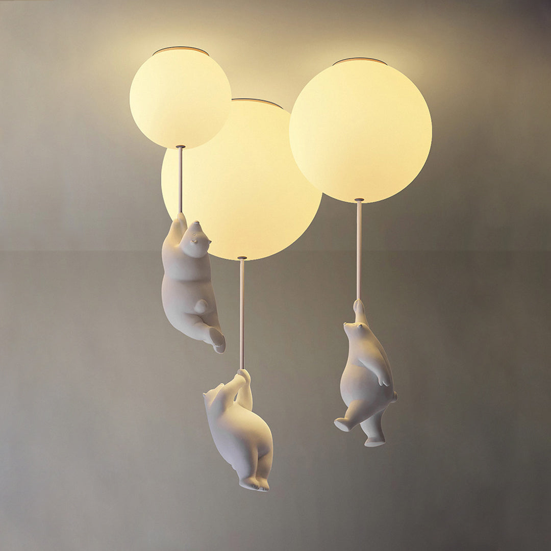 Nexa Bären-Spiel Deckenlampe für Kinderzimmer