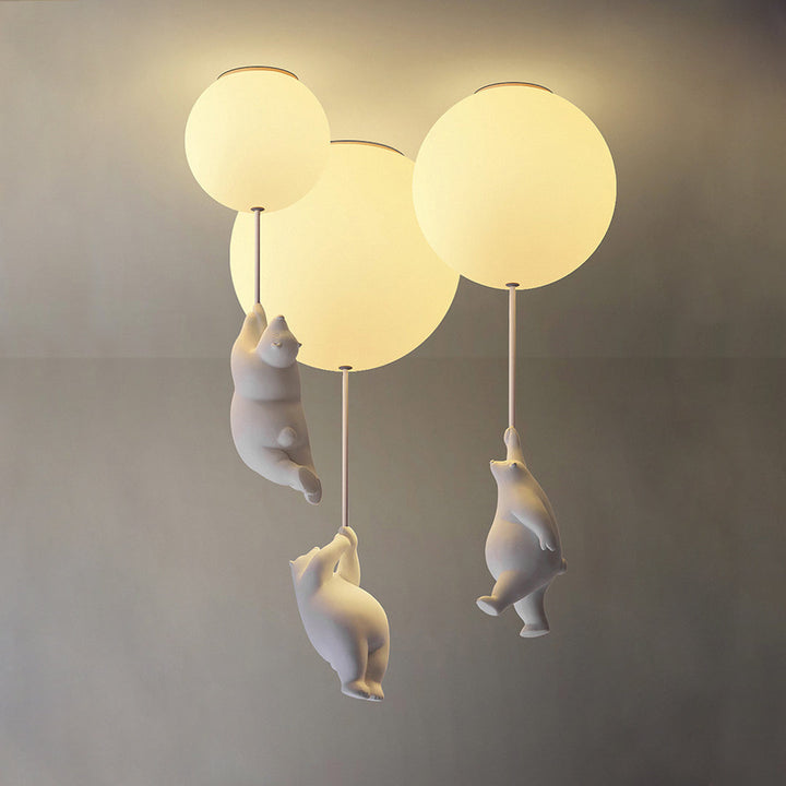 Nexa Bären-Spiel Deckenlampe für Kinderzimmer