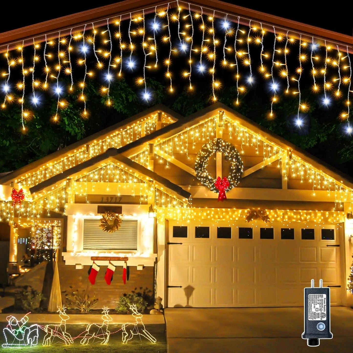 Festliche Außen LED Weihnachtsbeleuchtung - Festlicher Außen Schein