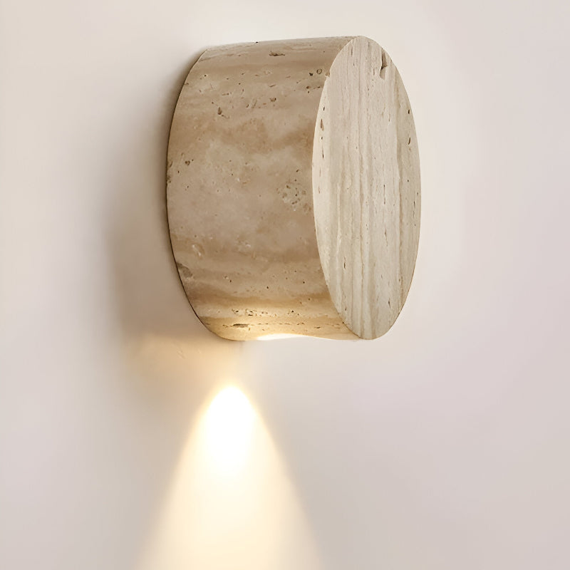 Runde Wandleuchte mit sanftem Umgebungslicht – Minimalistisches Design für Flur & Schlafzimmer