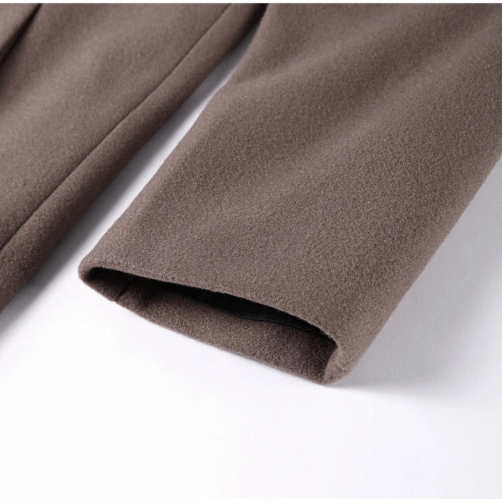 Damen Mantel Mit Doppelreihiger Knopfleiste Und Oversized Schnitt
