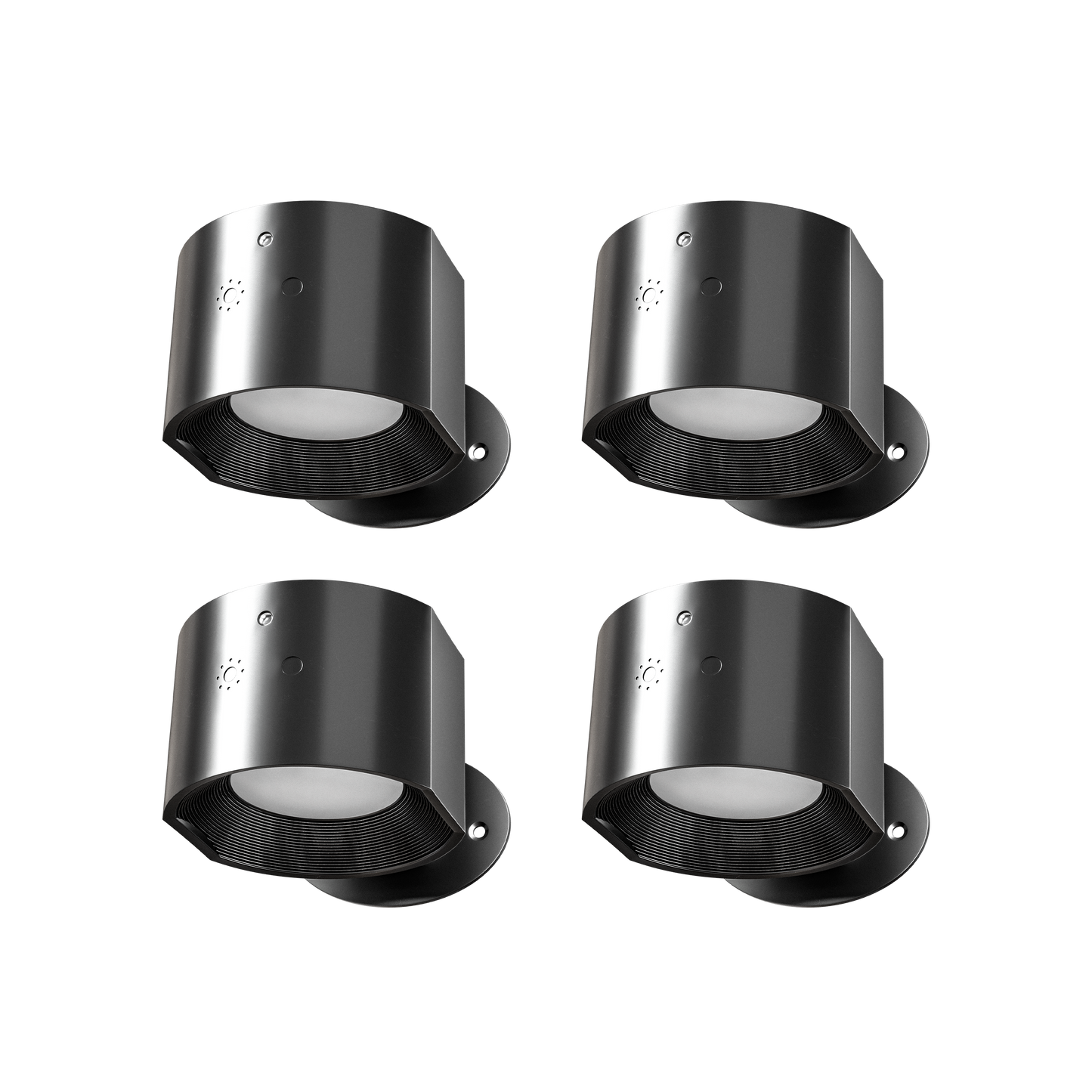 Kabellose LED-Wandleuchten im 2er-Set für Schlafzimmer und Wohnzimmer