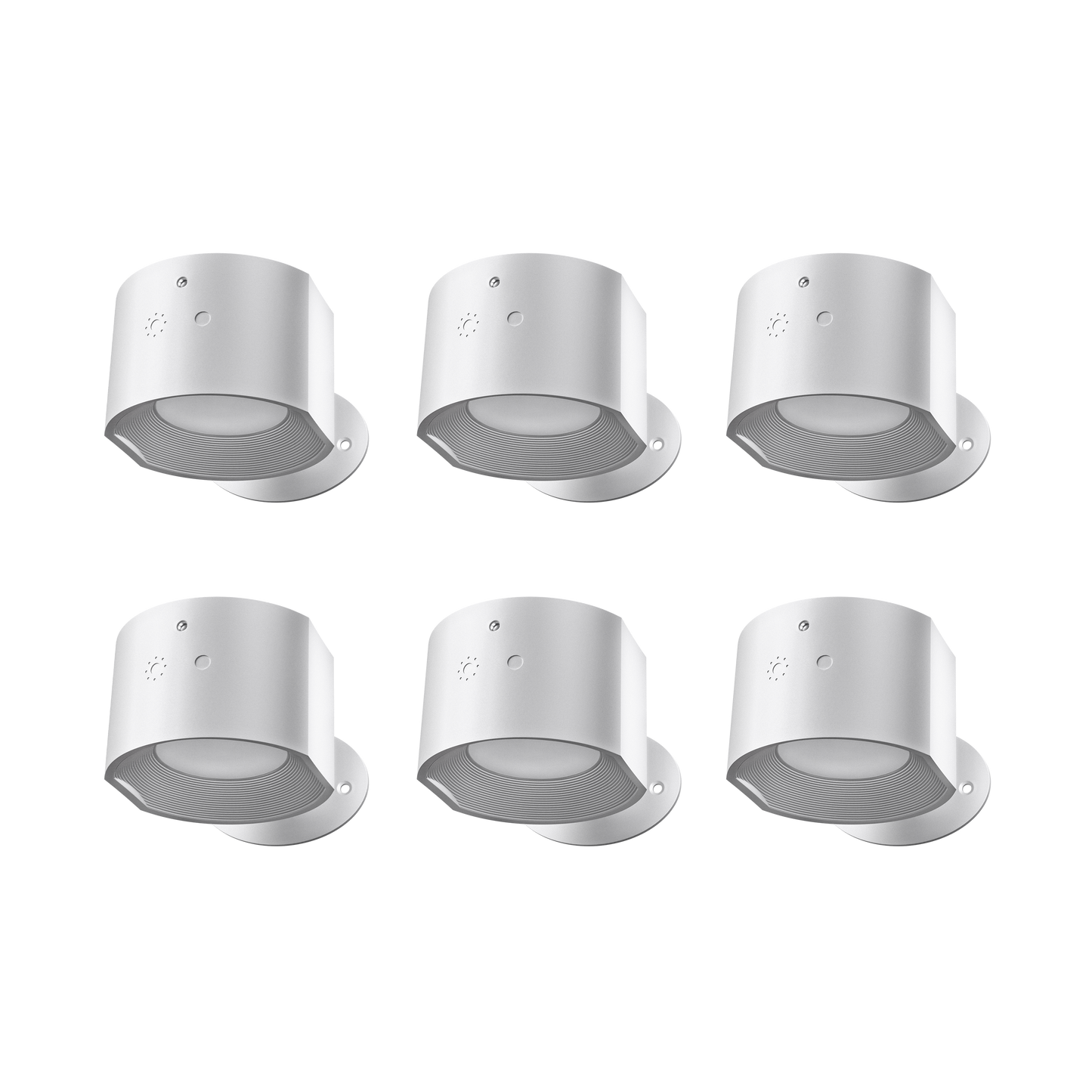 Kabellose LED-Wandleuchten im 2er-Set für Schlafzimmer und Wohnzimmer