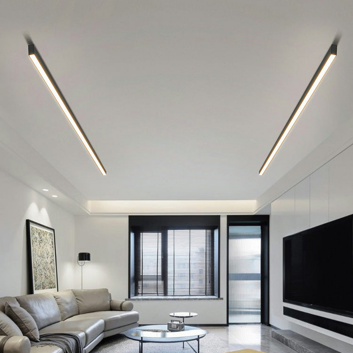 Moderne LED-Deckenleuchte im skandinavischen Stil
