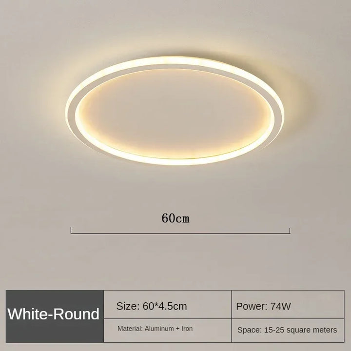 Skandinavische LED Deckenleuchte – Modern, dimmbar & stilvoll für Wohnzimmer, Esszimmer & Flur
