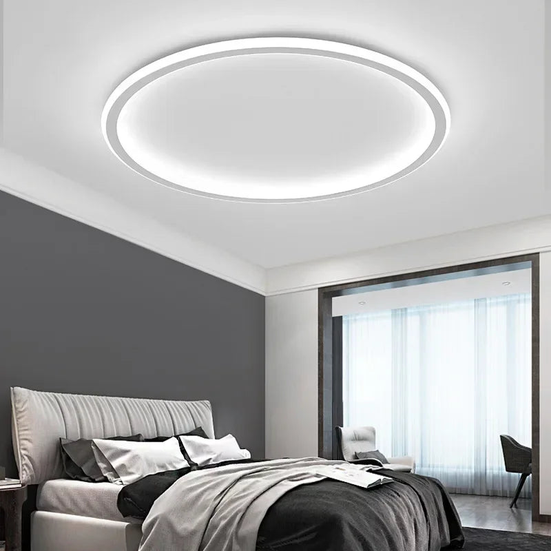 Skandinavische LED Deckenleuchte – Modern, dimmbar & stilvoll für Wohnzimmer, Esszimmer & Flur