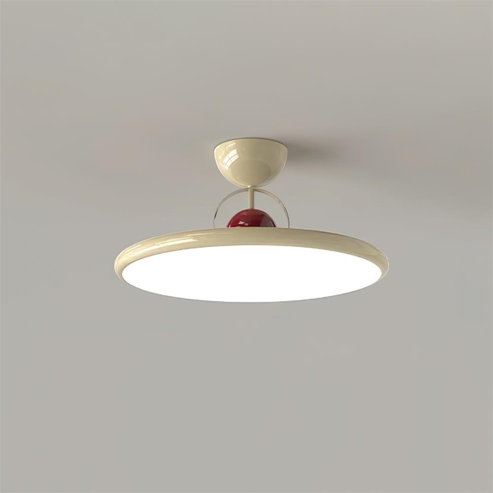LED-Deckenleuchte – rund, warmweiß & modern