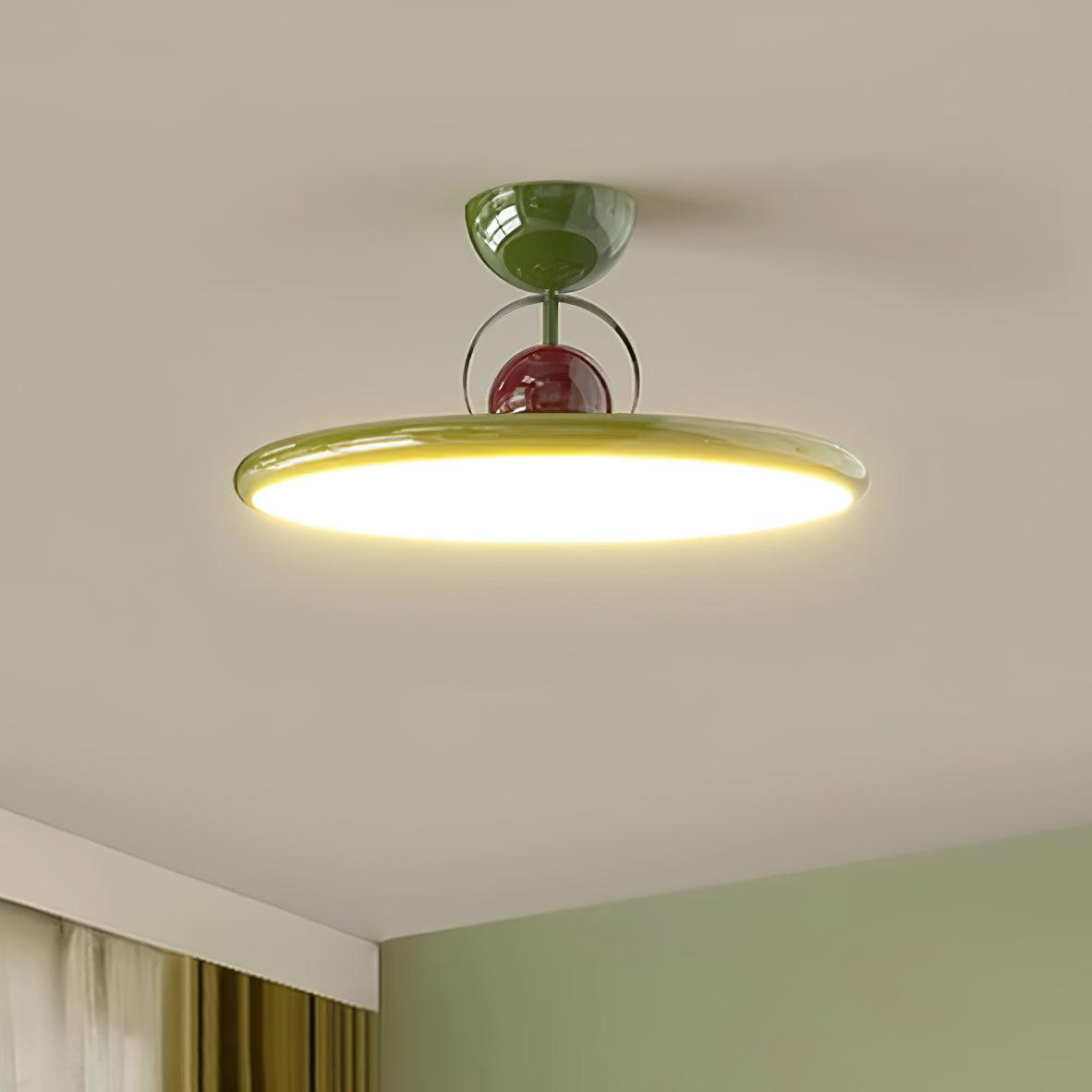 LED-Deckenleuchte – rund, warmweiß & modern