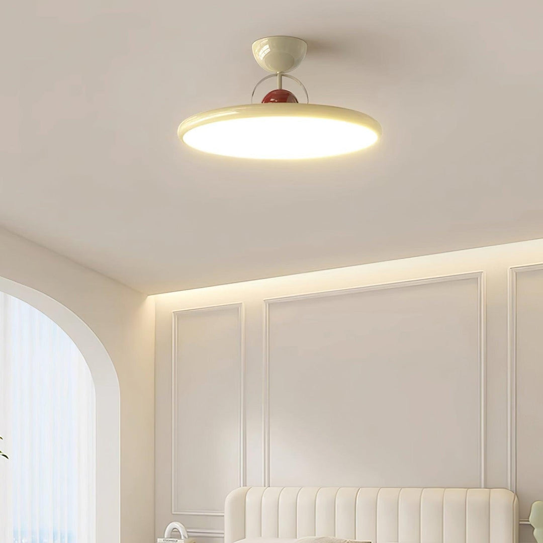 LED-Deckenleuchte – rund, warmweiß & modern