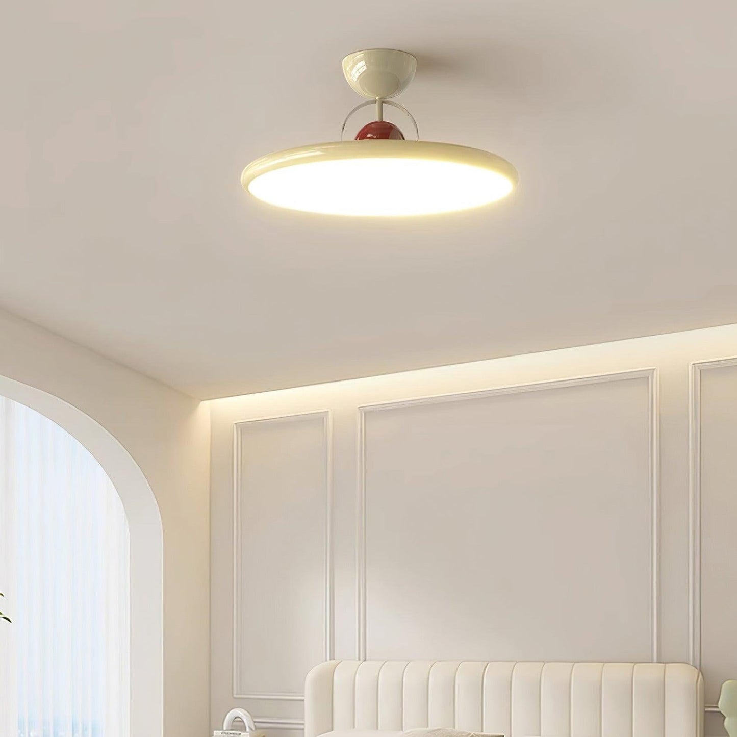 LED-Deckenleuchte – rund, warmweiß & modern