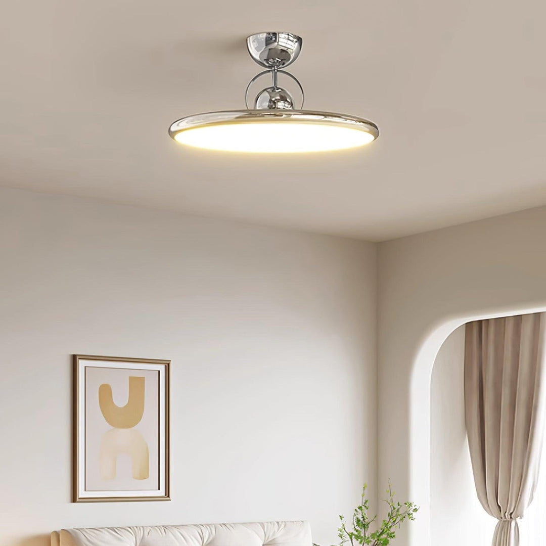 LED-Deckenleuchte – rund, warmweiß & modern
