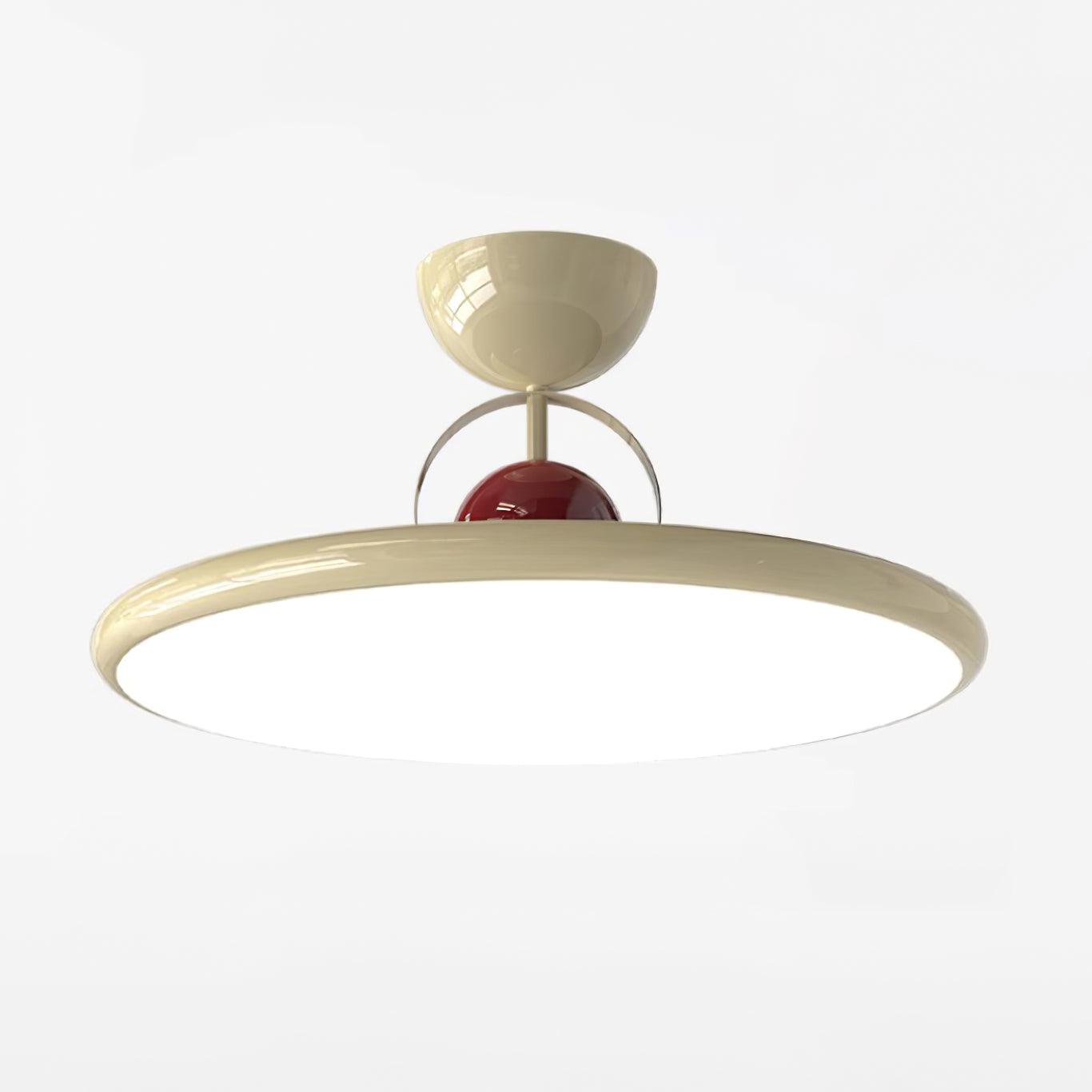 LED-Deckenleuchte – rund, warmweiß & modern