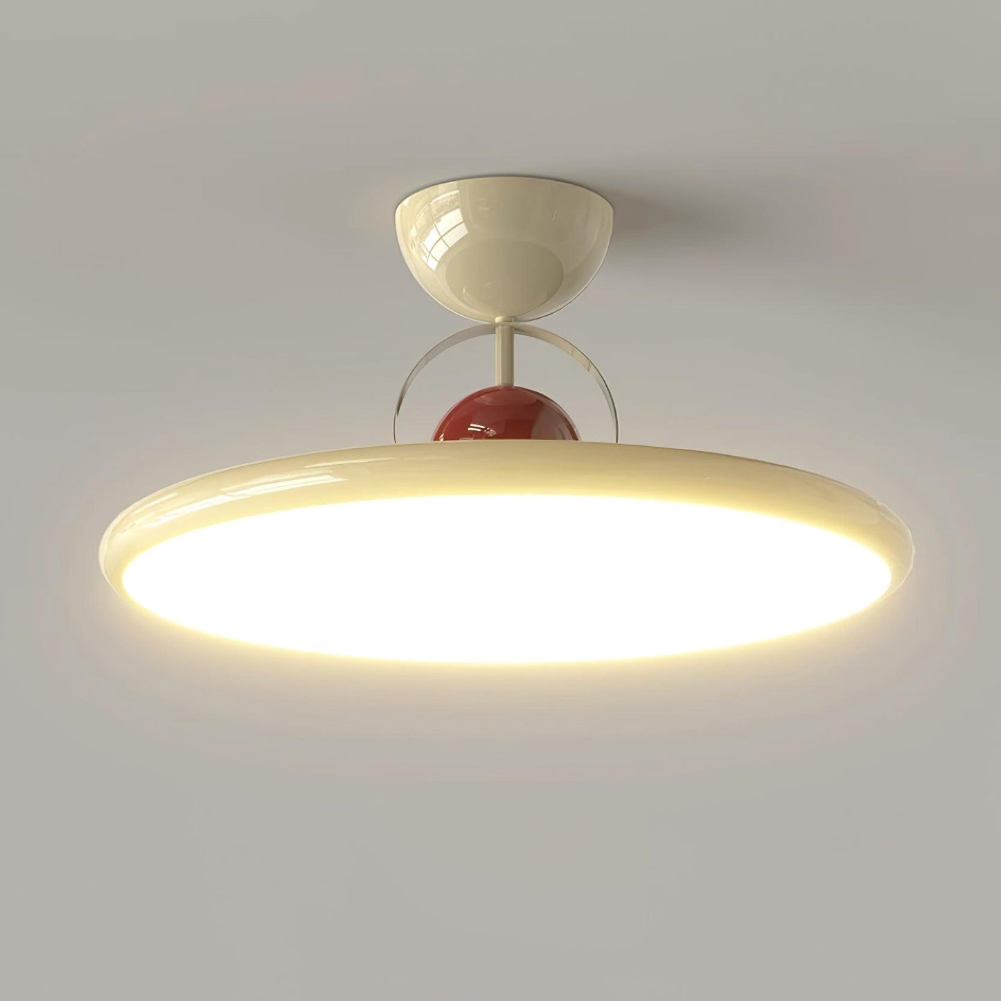 LED-Deckenleuchte – rund, warmweiß & modern