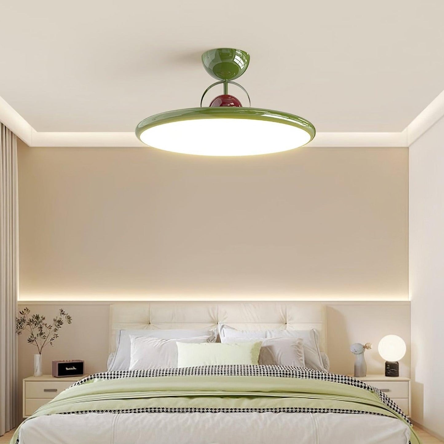 LED-Deckenleuchte – rund, warmweiß & modern