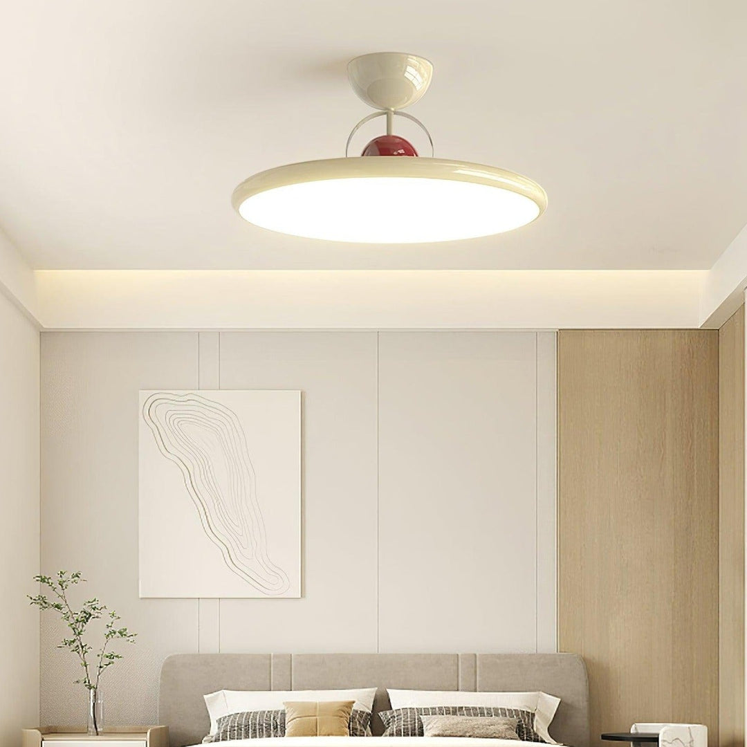 LED-Deckenleuchte – rund, warmweiß & modern