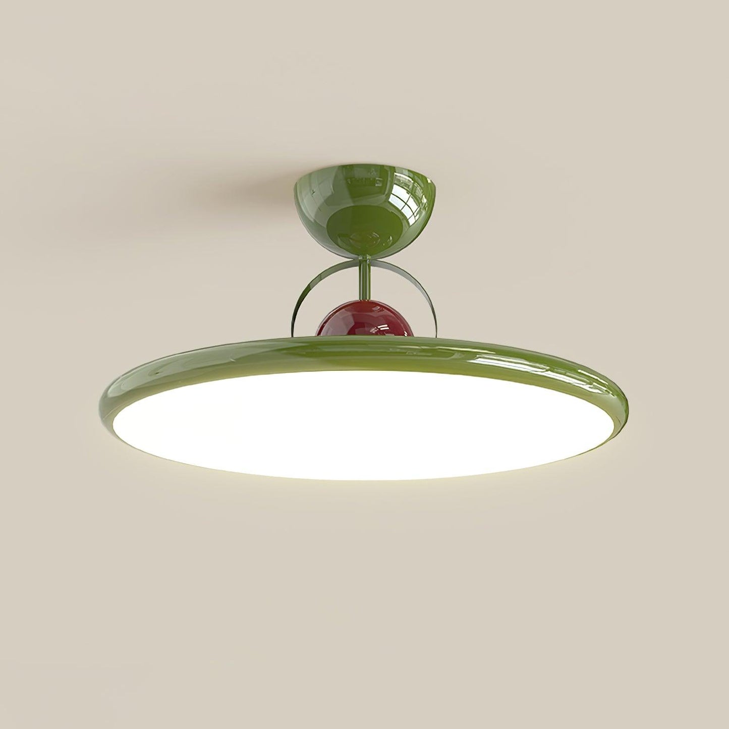 LED-Deckenleuchte – rund, warmweiß & modern