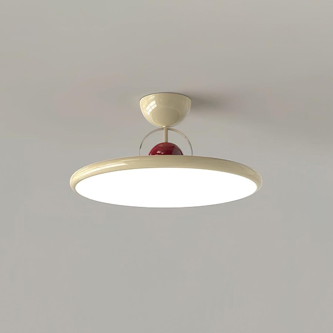 LED-Deckenleuchte – rund, warmweiß & modern