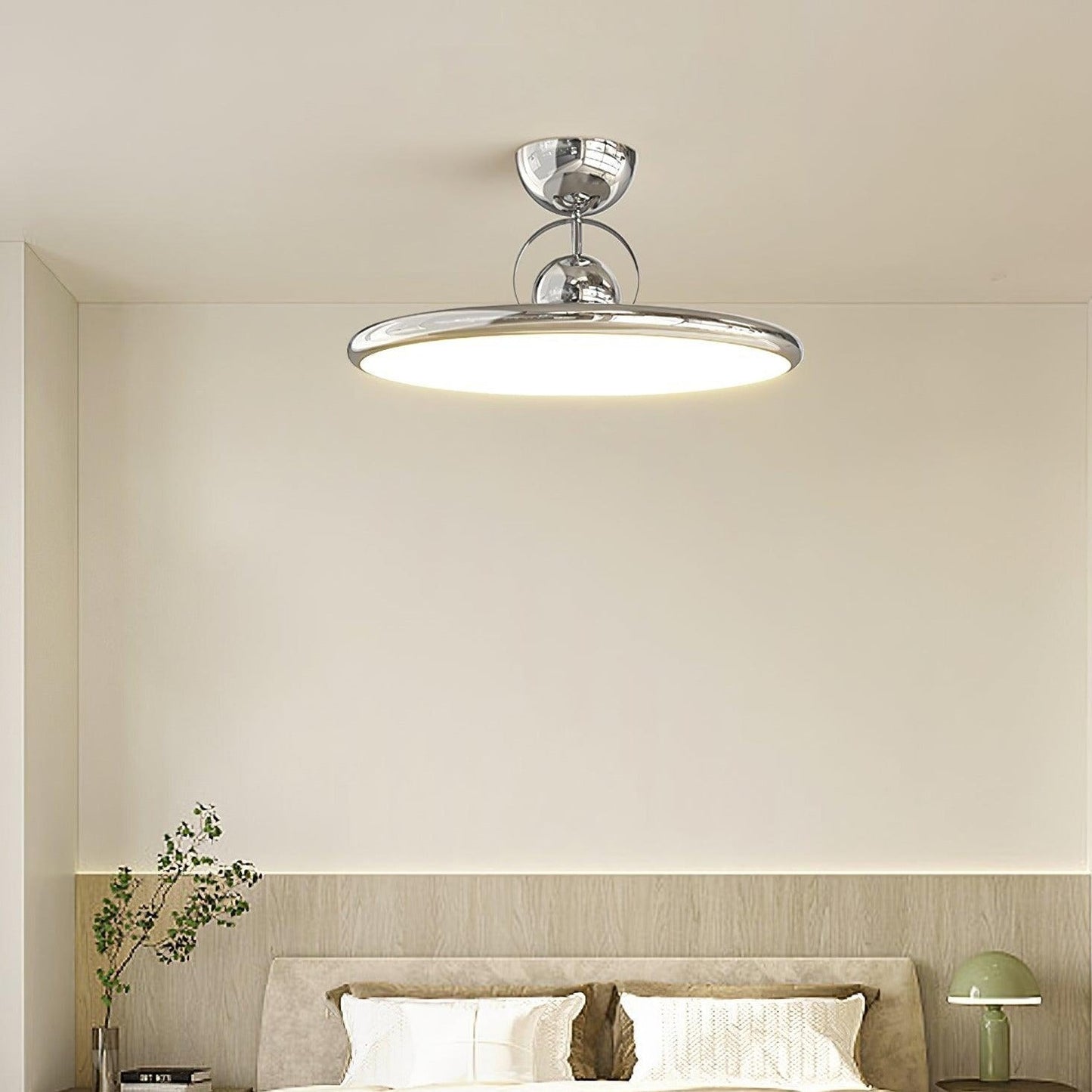 LED-Deckenleuchte – rund, warmweiß & modern