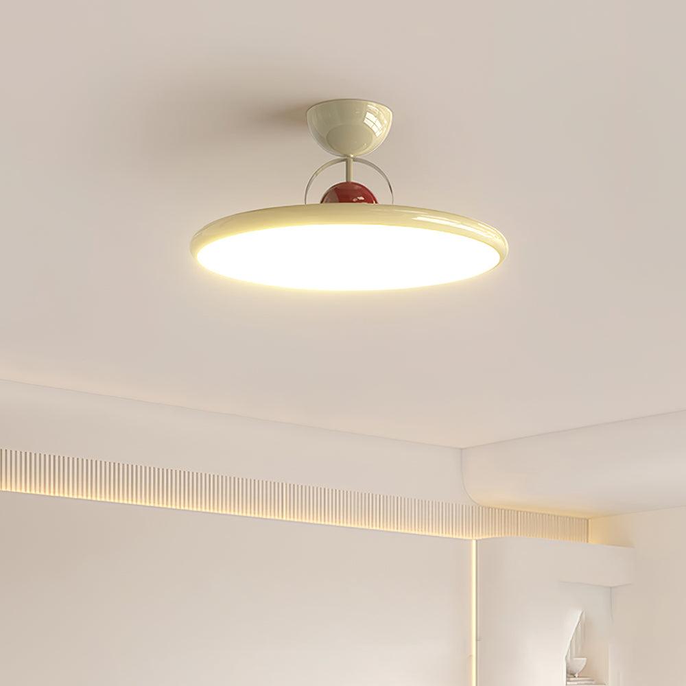 LED-Deckenleuchte – rund, warmweiß & modern