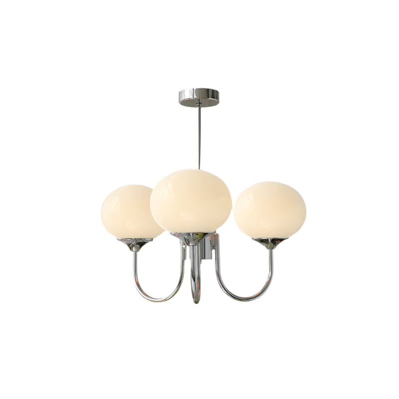Moderne Deckenleuchte mit Rosa Glas & Gold – Stilvolle LED Lampe fürs Wohnzimmer
