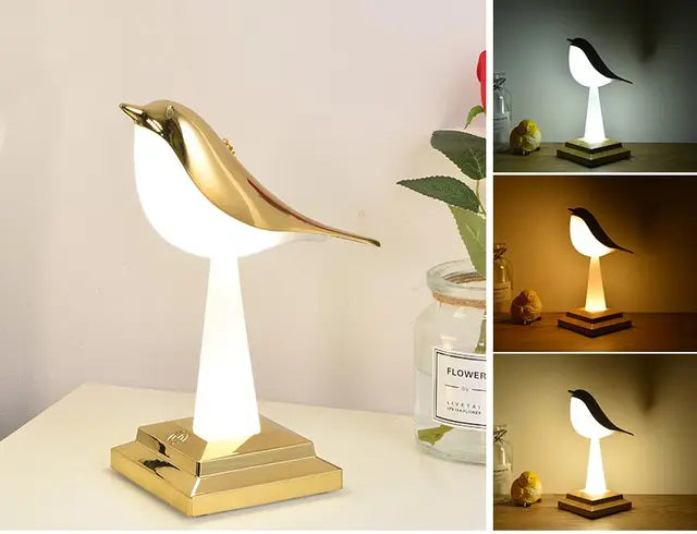 Moderne Tischlampe mit Vogel-Design – Stilvolle Akzente für Ihr Interieur