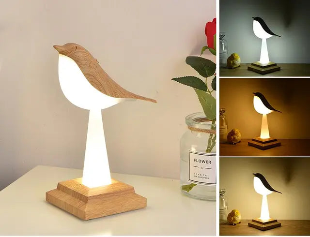 Moderne Tischlampe mit Vogel-Design – Stilvolle Akzente für Ihr Interieur