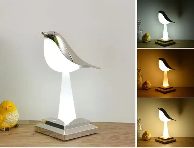 Moderne Tischlampe mit Vogel-Design – Stilvolle Akzente für Ihr Interieur
