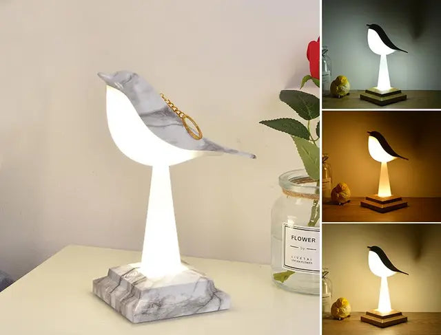 Moderne Tischlampe mit Vogel-Design – Stilvolle Akzente für Ihr Interieur