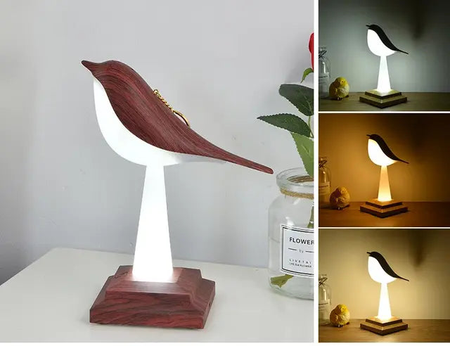 Moderne Tischlampe mit Vogel-Design – Stilvolle Akzente für Ihr Interieur