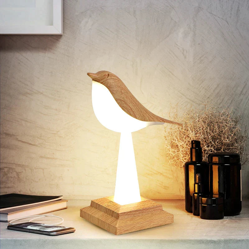 Moderne Tischlampe mit Vogel-Design – Stilvolle Akzente für Ihr Interieur