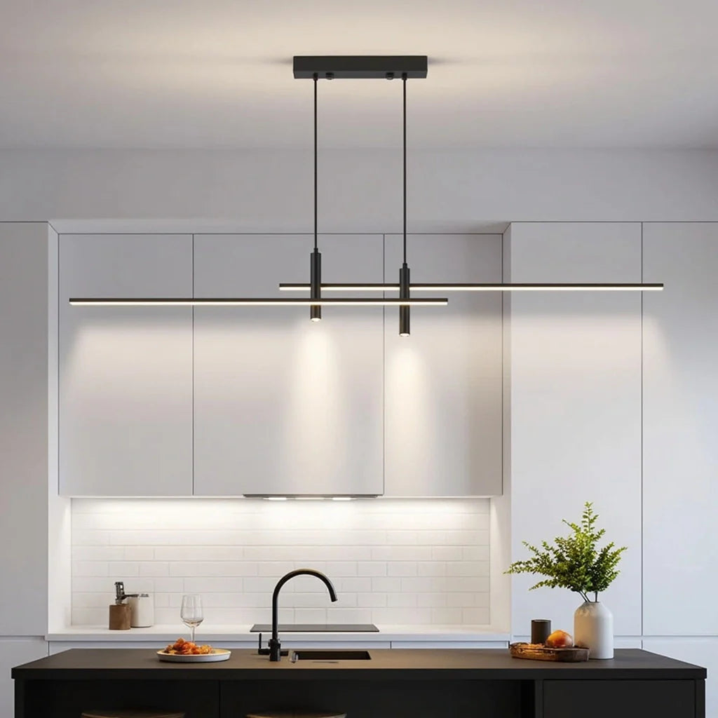 Moderne LED-Hängeleuchte für den Esstisch