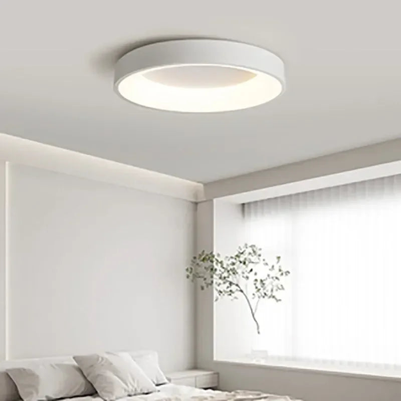 Nordische Runde LED Deckenlampe CelestialBeam – Minimalistisches Design & Warmes Licht