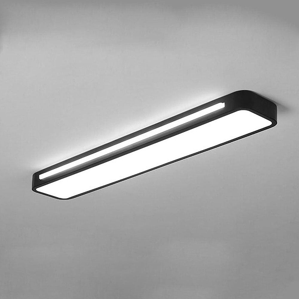 Nordische LED Deckenleuchte – länglich, dimmbar & modern