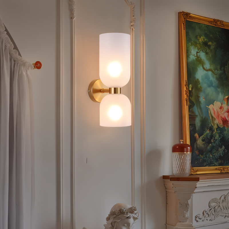 LED Wandleuchte Up & Down – Moderne Glaslampe für Flur und Wohnbereich