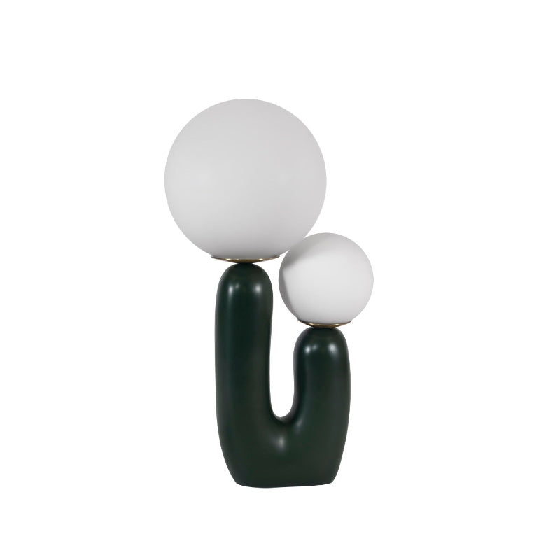 Skandinavische Tischlampe aus Harz für Kinder- und Schlafzimmer