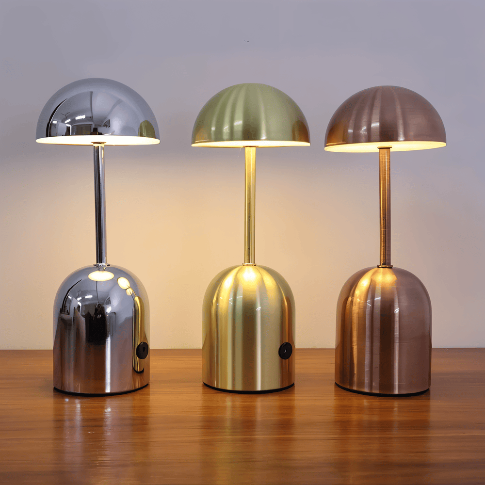 Tischleuchte Metall Kuppeldesign – Moderne LED Akzentbeleuchtung