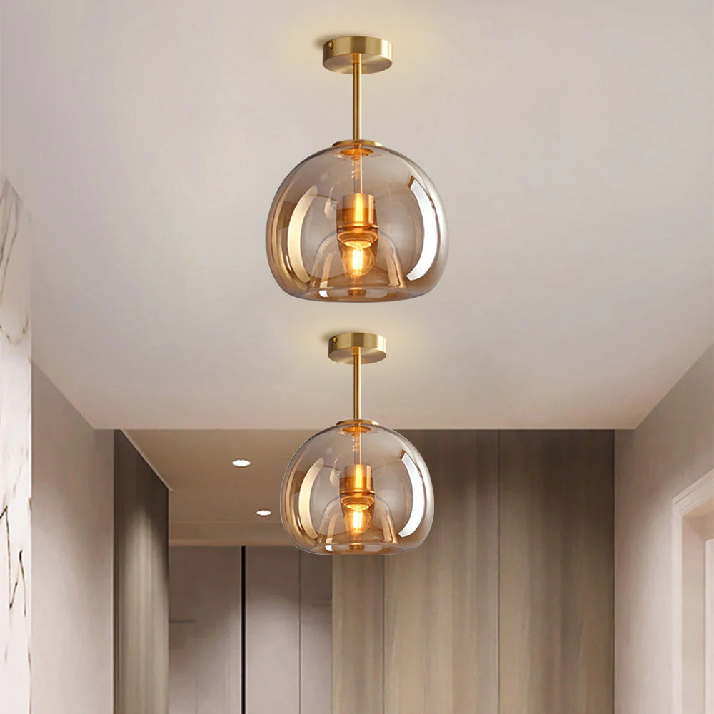 Moderne LED Deckenleuchte mit edlem Design für Flur und Schlafzimmer