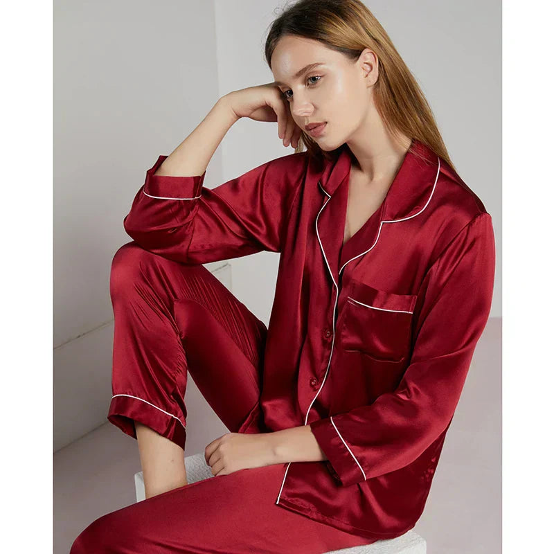 Damen Pyjama Set Aus Wildlederoptik Mit Zipp Details