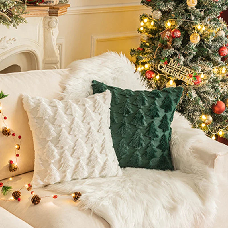 Weihnachtliche Dekokissen – Stilvolle Kissenhüllen mit festlichen Motiven