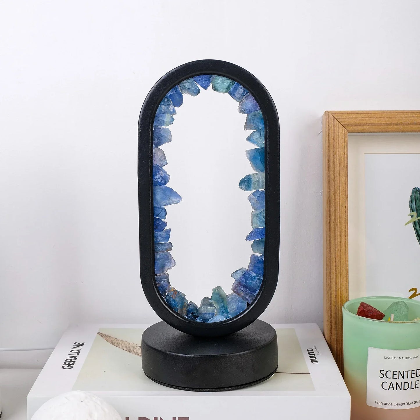 Natürliche Amethystlampe für Ruhe und Harmonie
