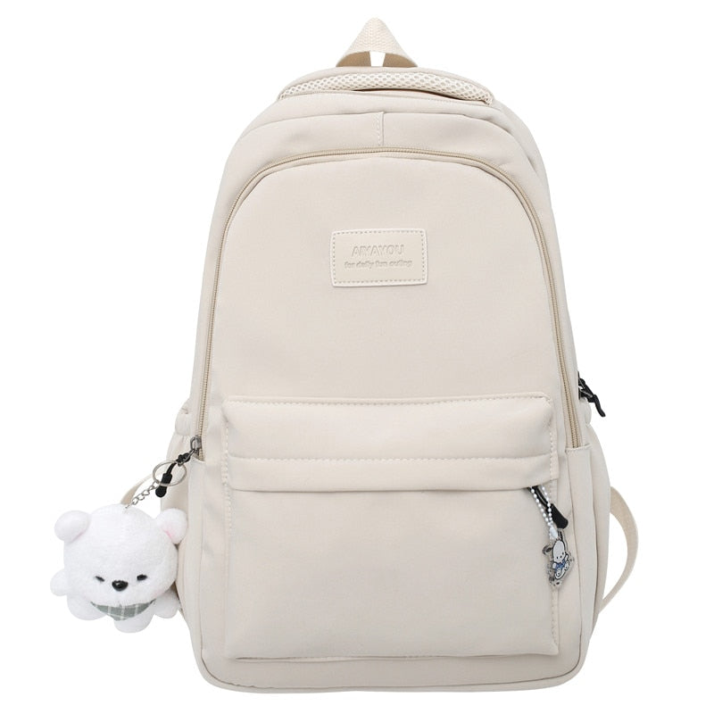 Wasserdichter Schulrucksack mit vielen Fächern