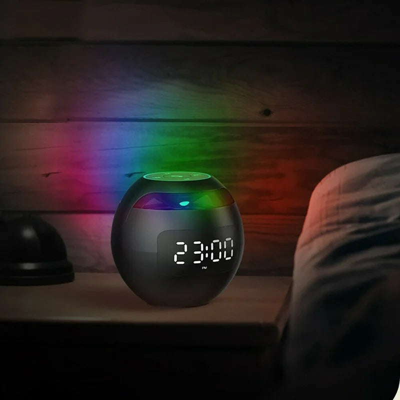 Bluetooth-Wecker mit LED-Anzeige & Lautsprecher