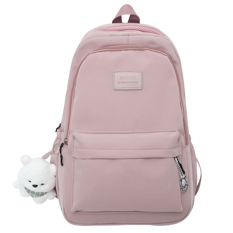 Wasserdichter Schulrucksack mit vielen Fächern