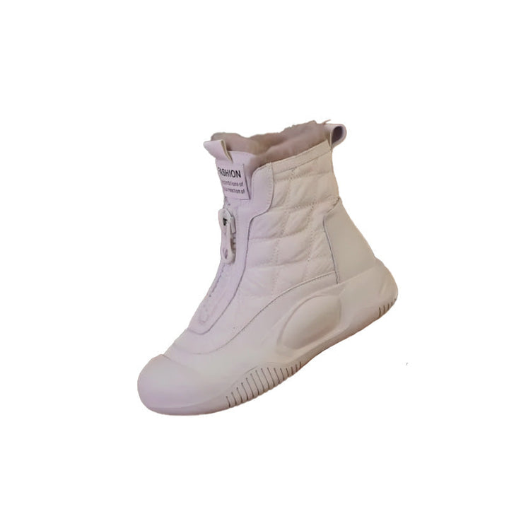 Damen Schneestiefel Mit Modernem Design Und Rutschfester Sohle